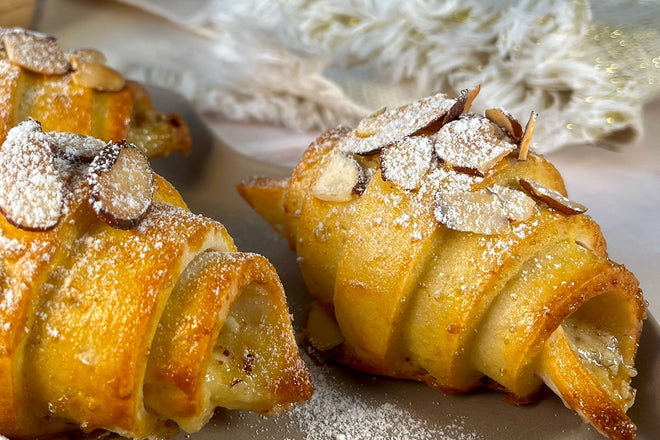 Croissants Gluten Free de Almendra