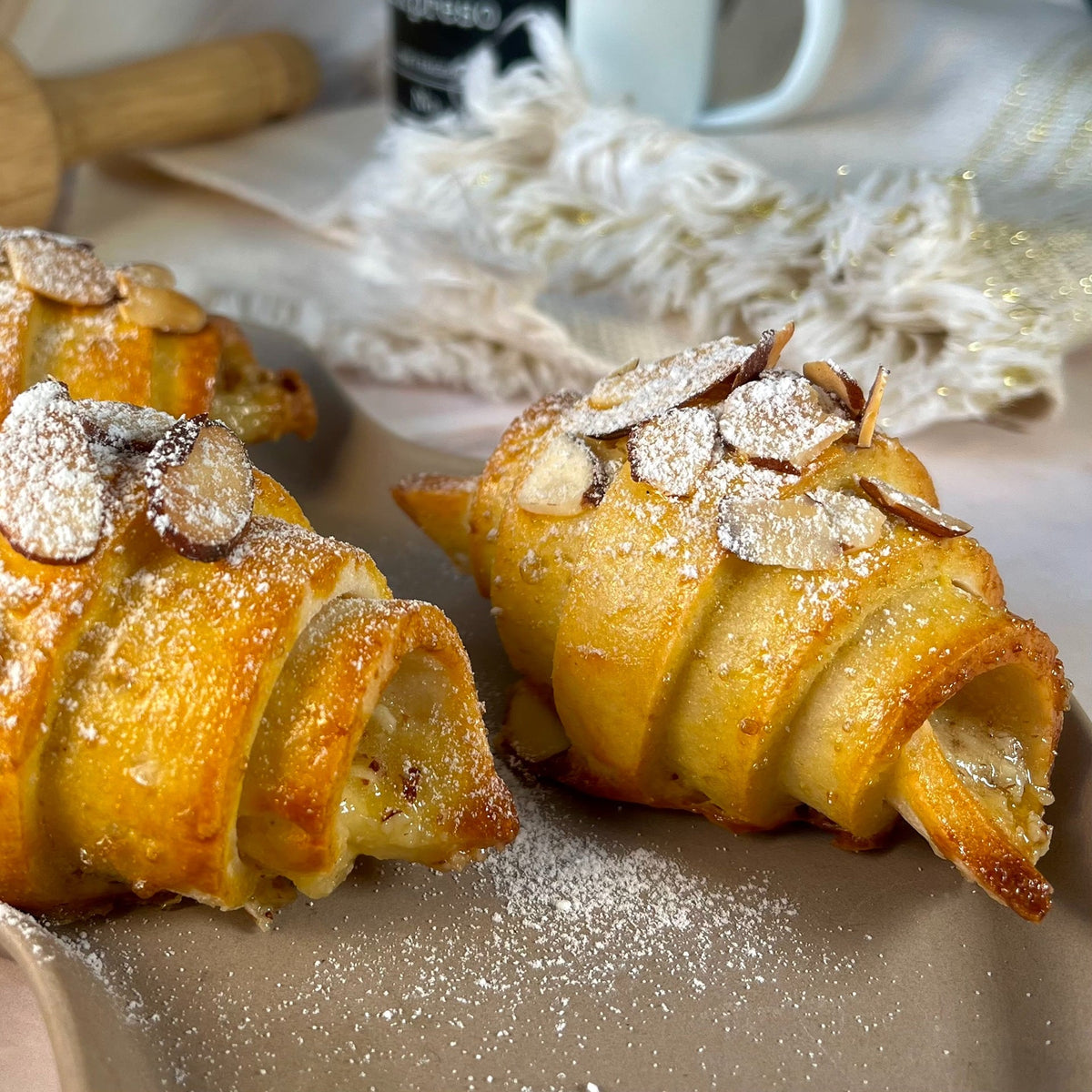 Croissants Gluten Free de Almendra