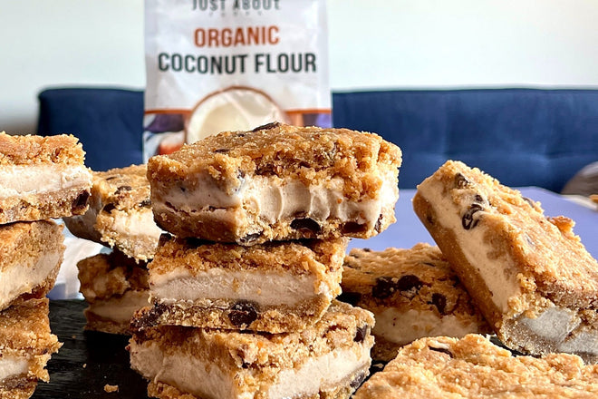 Barra de nieve de coco