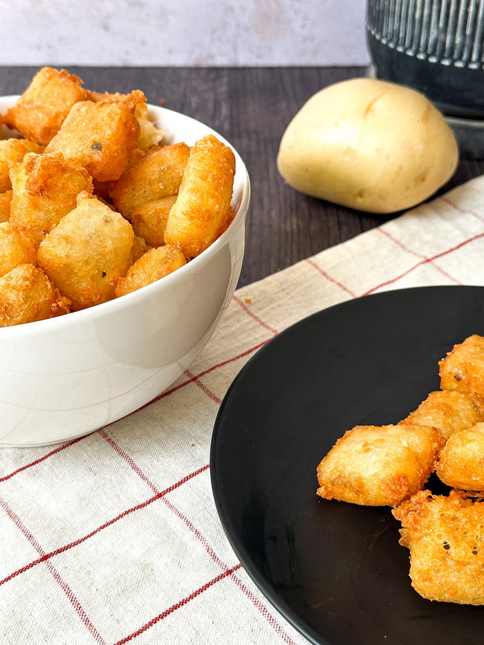 Bolas de papa con queso