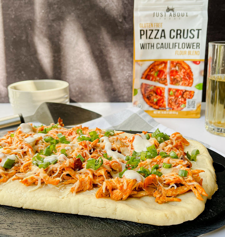 Flatbread de pollo Buffalo