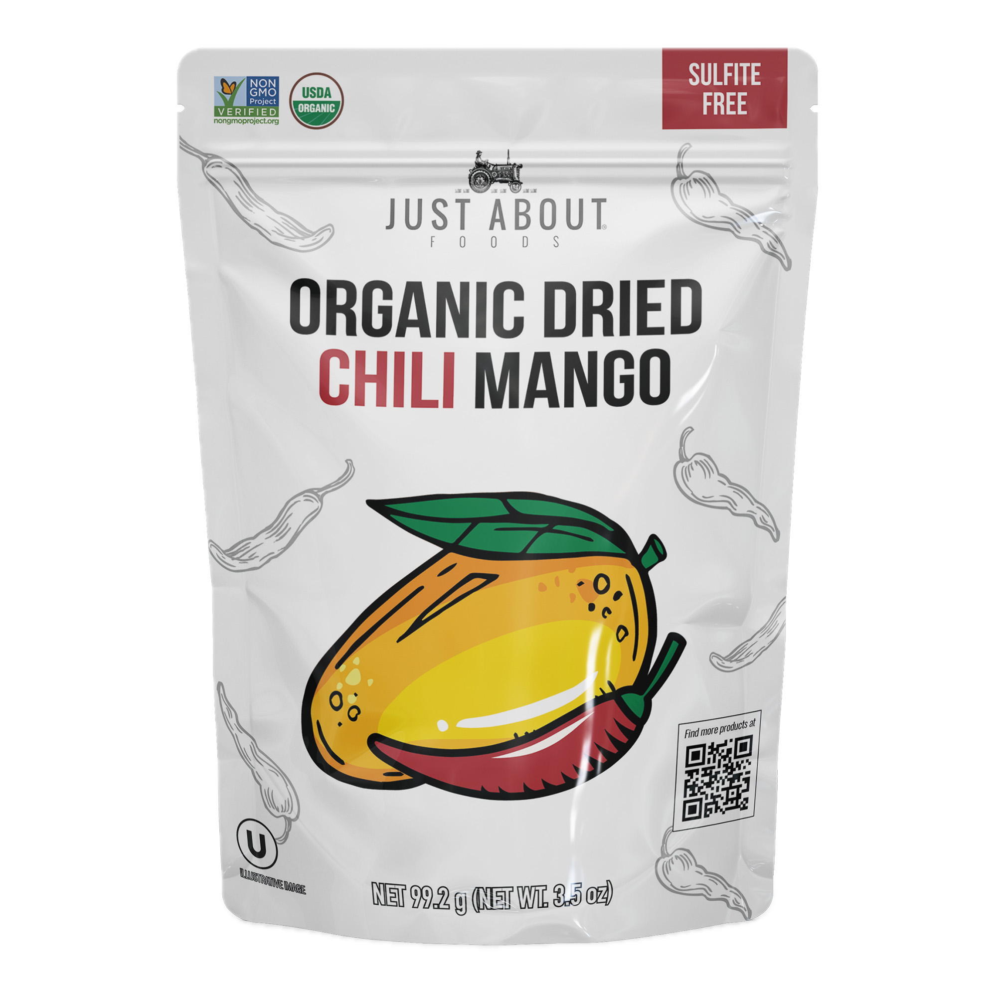 Mango orgánico enchilado